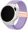 MyFirst Watch Knit Strap For Fone S3/S3+/S3C/S4/R2-20Mm, Adjustable, Quick Release Mechanism Replacement Strap, Made From Fabric, Flexible, Comfortable All-Day Wear, Lilac Purple