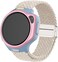 MyFirst Knit Watch Strap For Fone S3/S3+/S3C/S4/R2-20Mm, Adjustable, Quick Release Mechanism Replacement Strap, Made From Fabric, Flexible, Comfortable All-Day Wear, Starlight