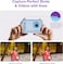 MyFirst Camera 50, AI Assisted Kids Camera, 20Mp Resolution With Advanced Shutter Control, Selfie-Light, WiFi Connectivity, Photo &amp; Video Editing, Child-Safety, Privacy And Parental Control, Blue