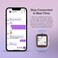 MyFirst Fone S3 Smart Watch For Kids With GPS Tracker, Video/Voice Call, For Kids 5-12, Apple Watch For Kids, Free Sim Card &amp; 1 Month Subscription-For North American Region Only (Cotton Candy Mix)