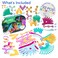 Clixo Tropical Birds Pack - 30 Piece Magnetic Building Set