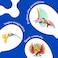 Clixo Tropical Birds Pack - 30 Piece Magnetic Building Set