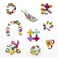 Clixo Tiny &amp; Mighty Jungle Pack - 9 Piece