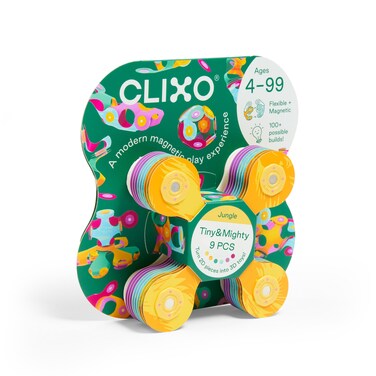 Clixo Tiny &amp; Mighty Jungle Pack - 9 Piece