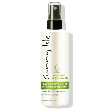 Sunny Isle AvocadoCollagen Leave-In Detangler Conditioner 8oz