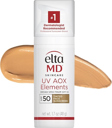 EltaMD UV Elements Moisturizing Physical Tinted Facial Sunscreen SPF 44 - For All Skin Types &amp; Post-Procedure Skin 57g/2oz