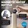 Ringo Insulated Water Bottle For iPhone With Magnetic Phone Mount, Stainless Steel Water Bottle With Tripod Phone Holder, Perfect For Gym &amp; Travel, Hot 12H, Cold 24H, 360&deg; Rotate, Orange 24Oz