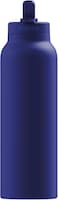 Ringo Pro Water Bottle With Sip Straw Lid, Stainless Steel Hydration Bottle With Integrated Magnetic Phone Mount, 12Hrs Hot/24Hrs Cold, Bpa-Free, Works With Phones &amp; Tablets - Blue 24Oz / 710ml