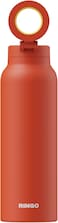 Ringo Pro Water Bottle With Sip Straw Lid, Stainless Steel Hydration Bottle With Integrated Magnetic Phone Mount, 12Hrs Hot/24Hrs Cold, Bpa-Free, Works With Phones &amp; Tablets - Orange 24Oz / 710ml