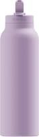Ringo Pro Water Bottle With Sip Straw Lid, Stainless Steel Hydration Bottle With Integrated Magnetic Phone Mount, 12Hrs Hot/24Hrs Cold, Bpa-Free, Works With Phones &amp; Tablets - Lilac 24Oz / 710ml