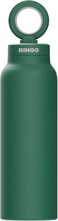 Ringo Pro Water Bottle With Sip Straw Lid, Stainless Steel Hydration Bottle With Integrated Magnetic Phone Mount, 12Hrs Hot/24Hrs Cold, Bpa-Free, Works With Phones &amp; Tablets - Green 24Oz / 710ml