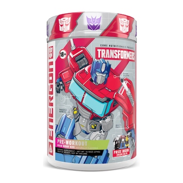 Core Nutritionals PRE WORKOUT TRANSFORMERS&reg; ENERGON (Pre Workout) Mixed Berry Kiwi (Optimus Prime)