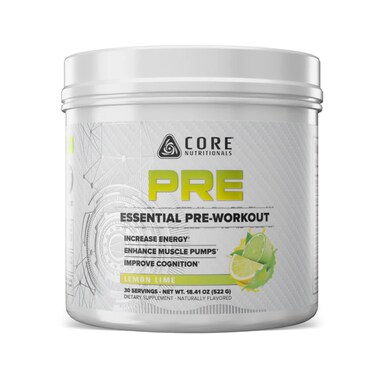 Core Nutritionals PRE WORKOUT Essential PRE Lemon Lime