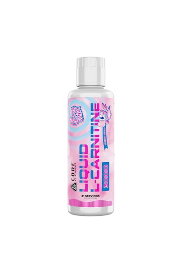 Liquid L-Carnitine 3000, Pre Workout, Support Fat Metabolism, Stimulant Free Energy - Fun Sweets Cherry Berry