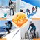 BananaHome Heated Soles, Air-Activated Foot Warmers for Men Women, Up to 12 Hours of Heat  40-44（men）5 Pairs
