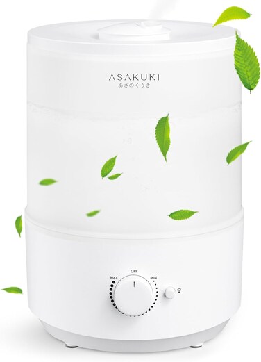 Humidifiers for Bedroom Home, 3L Top Fill Cool Mist Humidifiers for Baby Nursery &amp; Plants, 3-IN-1 Quiet Air Humidifier, Oil Diffuser &amp; Night Light for Large Room, Auto Shut-off, BPA-Free, 30H
