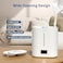 Humidifiers for Bedroom Home, 4L Top Fill Ultrasonic Cool Mist Humidifiers for Baby Nursery &amp; Plants Indoor, Adjustable Humidity Control, Auto Mode, Quiet Sleep Mode, Humidifier Tank Cleaner
