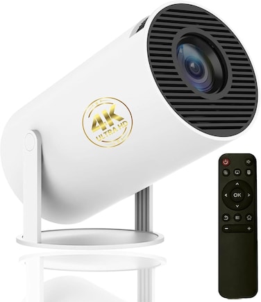 Projector 4k, 5G WIFI, BT 5.0, Portable Projector, Projector 4k+ Bluetooth Wifi, 4k Projector, بروجكتر, Smart Projector, Home Video Projectors
