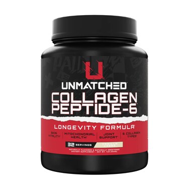 Unmatched Collagen Peptide 6 - Vanilla Creme (1 pound, 30 servings)