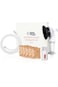 K-HEADSPA Korean Shower Head Therapy Kit &ndash; Water Filtration for Hair Loss, Massage Function, Vitamin-Infused Gel with Rose Scent and Detox Sparkling Tablet for Hair and Skin Wellness
