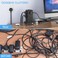 BEPiTECH 5-meter 16-In-1 Power Extension Cord Tower,12 UK-UAE Power Sockets, Desktop Charging Station 2500W, 4 Smart USB Slots Surge Protected Fire Proof, Heavy Duty Lead Strip for Office Supplies
