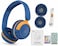 myFirst CareBuds Max - Wireless Headphones for Kids with Microphone Interchangeable EarPads Smart Volume Limit 52 Hours Playtime Fast Charging (Blueberry Pop)