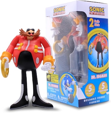 Just Toys LLC Sonic The Hedgehog - Dr. Eggman Action Figures