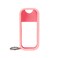 Touchland Body Mist Silicone Case with Keyring, 2 FL OZ - Blush Coral