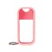Touchland Body Mist Silicone Case with Keyring, 2 FL OZ - Blush Coral