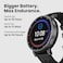 Amazfit Active Max Smart Watch 1.5" AMOLED Display, 25-Day Battery, Offline Maps, GPS, 4GB Storage, 170+ Sport Modes, 5 ATM Water Resistant, Heart Rate &amp; Sleep Fitness Tracker for Android &amp; iPhone