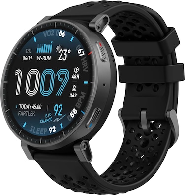 Amazfit Active Max Smart Watch 1.5" AMOLED Display, 25-Day Battery, Offline Maps, GPS, 4GB Storage, 170+ Sport Modes, 5 ATM Water Resistant, Heart Rate &amp; Sleep Fitness Tracker for Android &amp; iPhone