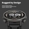 Amazfit T-Rex 3 Pro Outdoor Smart Watch 44mm Sapphire AMOLED Display with Flashlight, Ti Bezel, Dual Band GPS, Offline Maps, 17 Days Battery, 10 ATM, 180+ Sports Mode, Tactical Black- Intl Version