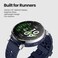 Amazfit Active 3 GPS Running Smart Watch, 1.32" AMOLED Sapphire Display, 12-Day Battery, 4GB Storage, Offline Maps, 170+ Workout Modes, 5 ATM, Heart Rate &amp; Fitness Tracker, Apex Silver- Intl Version