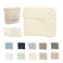 Cloud Scape Linen 600 Thread Count Egyptian Cotton Sheet Set( Queen, Ivory)