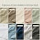 Cloud Scape Linen 600 Thread Count Egyptian Cotton 3 Pcs Sheet Set( Single, Linen)