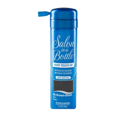 Salon In A Bottle Instant Root Concealer Spray To Cover Up Roots And Gray Between Salon Trips - Professional Quality Spray Bottle For Hair Products For Women And Men - Darkest Brown/Black - 60ml