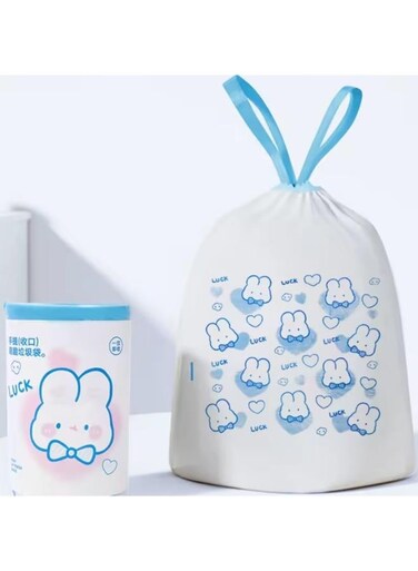 Cute Cartoon High Value Home Kitchen Portable Thickened Garbage Bag Printing 100 Pieces in Roll