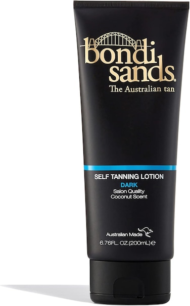 Bondi Sands Self Tanner Lotion - Sunless Tanning Lotion for A Natural Looking Australian Golden Tan (7.04 Fl oz) (Dark)