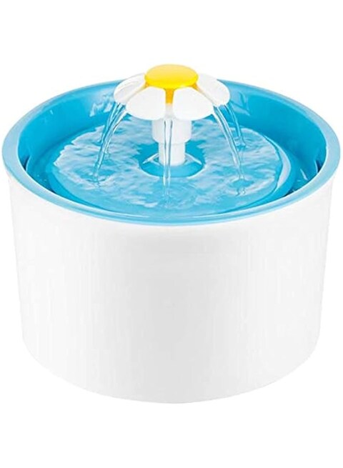 Mumoo Bear Pet Water Fountain 1.6L, Drinking Fountain with Activated Carbon, Pet Supplies Automatic Water Dispenser with Fountain Filter for Cat Dog