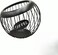 Pod Holder,K Cup Holders for Counter,Large Capacity K-cup Organizer, Coffee Station Organizer,Metal Coffee Pods Storage (Black)(Black)