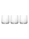 3-Piece Nova Tumbler Set, 310cc Clear