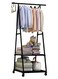 Clothes Stand Hanger And Organizer Black 55*42*160cm