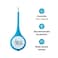 Kinsa Smart Thermometer For Fever - Digital Medical Baby, Kid And Adult Termometro - Accurate, Fast, Fda Cleared Thermometer For Oral, Armpit Or Rectal Temperature Reading - Quickcare