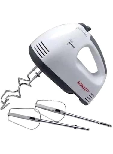Dubai Gallery 7 Speed Egg Racket He-133 White/Black