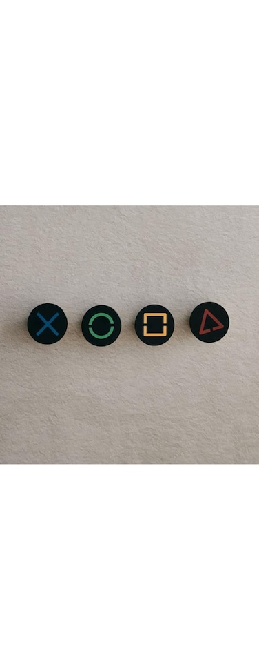 Home Box Gaming Console Keys 4-Piece Hook Set - 6 cm