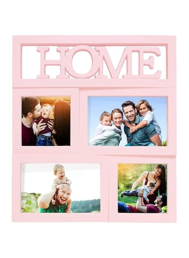 Story at Home @ Wooden Premium Plastic Collage Photo Frame 30 Cm X 30 Cm X 3 Cm