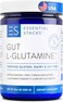 Essential Stacks Gut L-Glutamine Powder - Made in USA - Pure L Glutamine Powder for Leaky Gut, Bloating &amp; Gut Health - Dairy, Soy &amp; Gluten Free, Non-GMO, Vegan Glutamine Supplement
