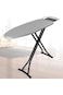 Adjustable Ironing Board with Iron Rest- Thick Felt Padding &amp; Heat Resistant Cover for Easy Pressing