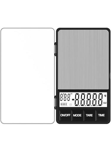 MAXUS Espresso Scale with Timer 1000g/0.1g, Small and Handy Barista Scale, Brew Drip Tray Coffee Scale with Timer, Large Backlit LCD for Fast and Accurate Reading, Convenient Digital Pocket Scale