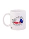 Stranger Things Printed Mug White/Black/Blue